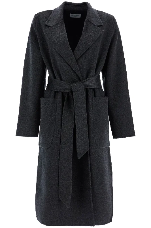 Elegant maxi dressesElegant midi dressesElegant mini dressesCropped sweatersWomen's casual jacketslong milan coat DS93F24 SMOKE