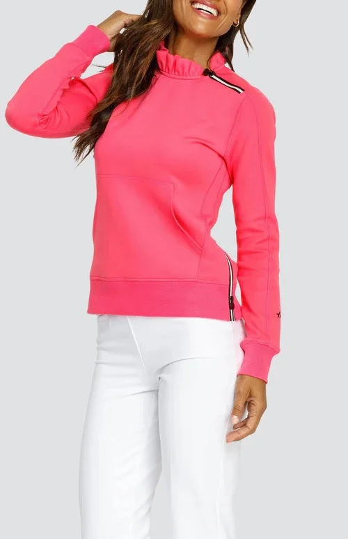 Glamorous maxi dressesGlamorous midi dressesGlamorous mini dressesFashionable sweatersWomen's cool weather jacketsNew Tail Activewear Condoleezza Pullover - Power Pink