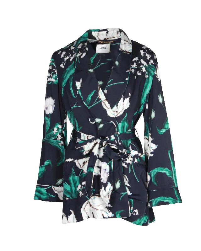 Strapless maxi dressesStrapless midi dressesStrapless mini dressesCardigan sweatersWomen's long jacketsErdem Evening Jacket In Floral Print Silk Women’s Blazer Collection