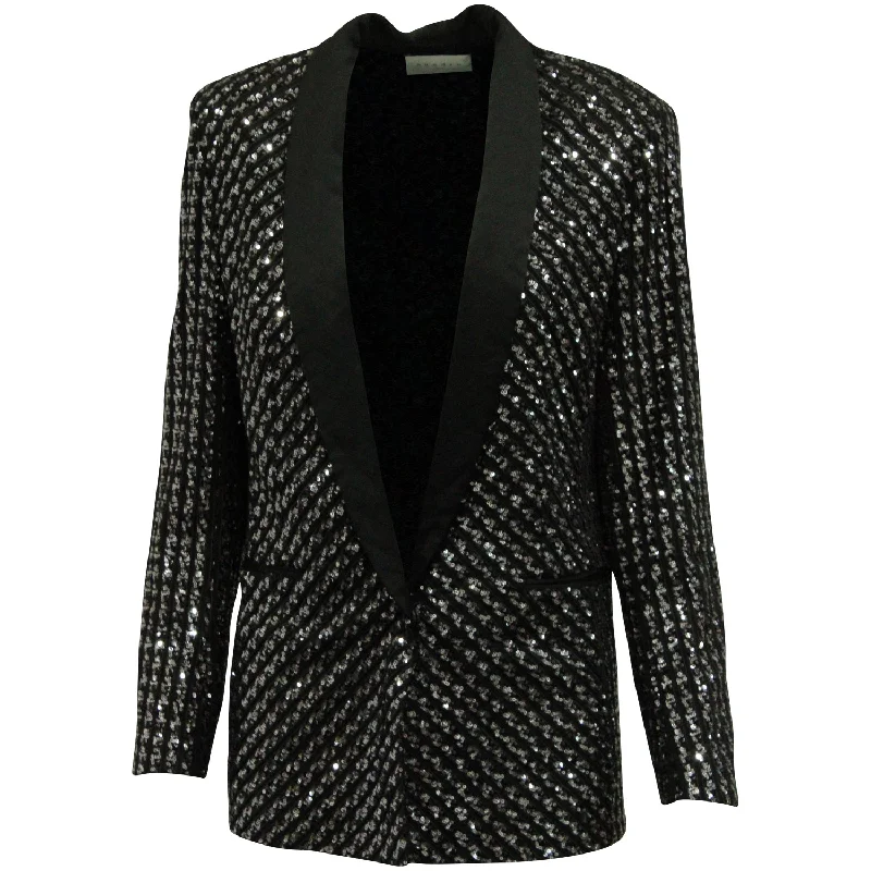 Sexy little black maxi dressesSexy little black midi dressesSexy little black mini dressesMen's wool sweaters discountBest women's jackets for rainSandro Paris Sequined Tailored Blazer in Black Polyester Professional Women’s Blazer