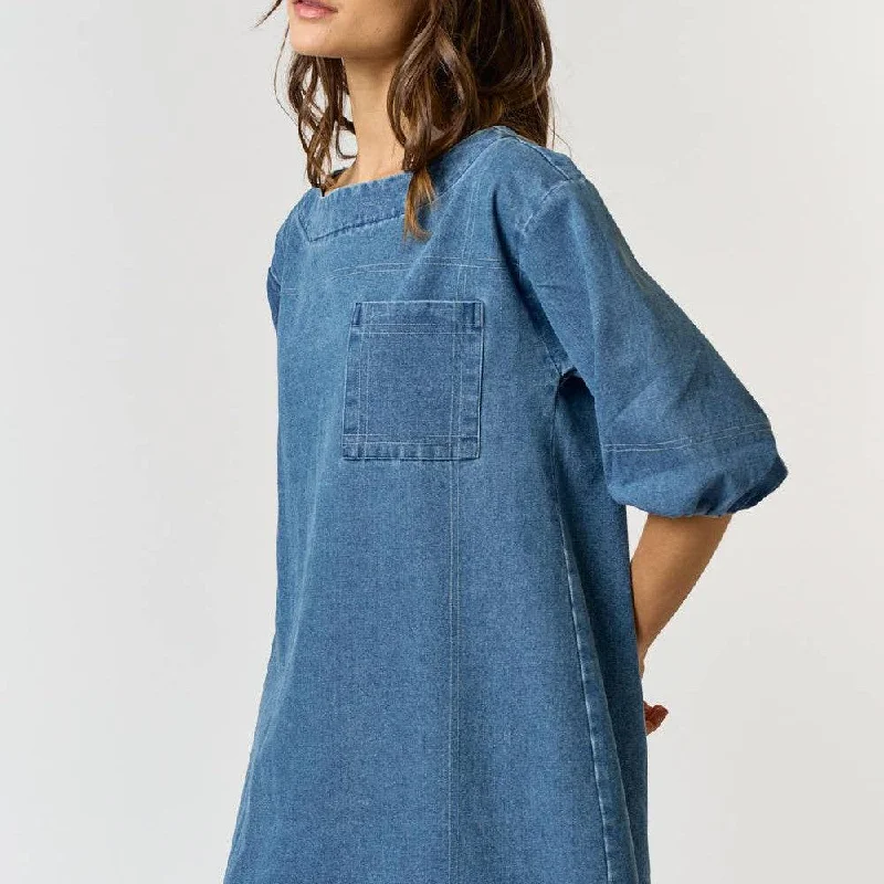 Designer maxi dressesDesigner midi dressesDesigner mini dressesPremium sweatersWomen's streetwear jacketsAshleigh Denim Dress Designer mini dresses