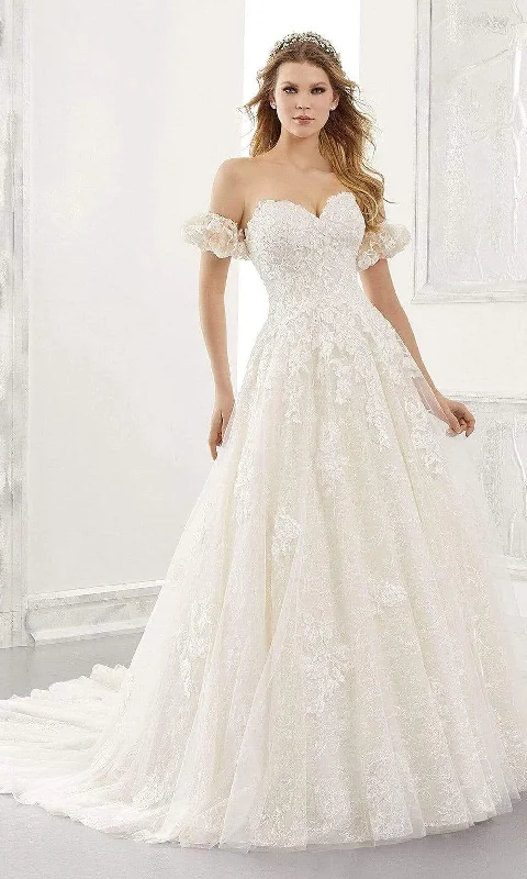 Best value maxi dressesBest value midi dressesBest value mini dressesBest value sweatersWomen's college jacketsMori Lee Bridal - 2185 Abigail Wedding Dress Mermaid Lace Gown