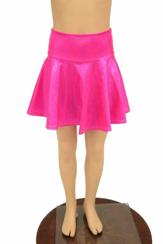 Sleeveless maxi dressesSleeveless midi dressesSleeveless mini dressesCrewneck sweatersWomen's stylish jacketsPink Holo UV GLOW Kids Skirt or Skort Unique unclassified skirts