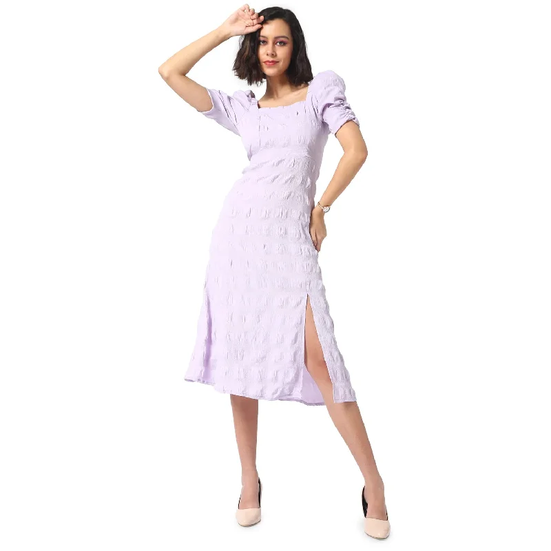 Best maxi dresses for petitesBest midi dresses for petitesBest mini dresses for petitesBest sweaters for winterWomen's affordable jacketsCampus Sutra Women's Midi Dress (SUSU22_CSWSSDR5108_XL_Lilac_XL) Best midi dresses for petites