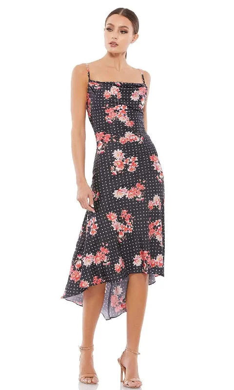 Stretchy maxi dressesStretchy midi dressesStretchy mini dressesBreathable sweatersWomen's Nike jacketsIeena Duggal - 55392I Floral Printed Cowl Back Midi Dress Stretchy midi dresses