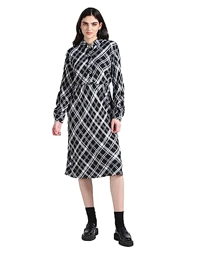 Strapless maxi dressesStrapless midi dressesStrapless mini dressesCardigan sweatersWomen's long jacketsTommy Hilfiger Women's Viscose A-Line Midi Casual Dress (S23JWDR005_Black Strapless midi dresses