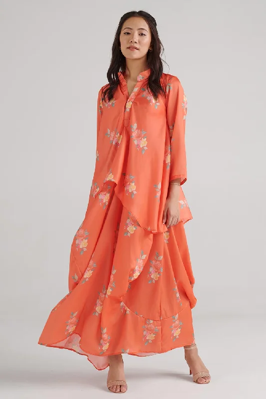 Hot new arrivals in maxi dressesHot new arrivals in midi dressesHot new arrivals in mini dressesMust-have sweaters for this seasonWomen's must-have jacketsBright Orange Floral Print Dhoti-Kurti Dress Hot new arrivals in floral dresses