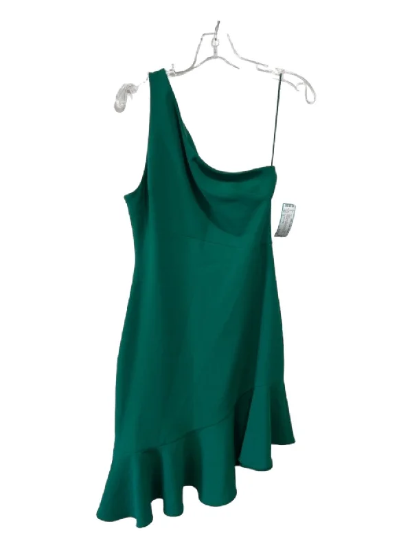 Wrap maxi dressesWrap midi dressesWrap mini dressesStretchable sweatersWomen's North Face jackets5a7 Cinq a Sept Size 8 Green Polyester Blend One Shoulder Sleeveless Dress Sequin unclassified dresses