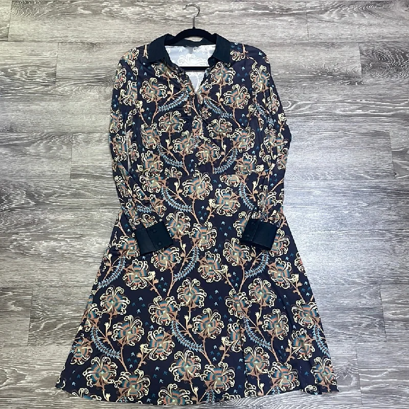 Denim maxi dressesDenim midi dressesDenim mini dressesFleece sweatersWomen's cotton jacketsBrooks Brothers Paisley Dress - Medium Petite unclassified dresses