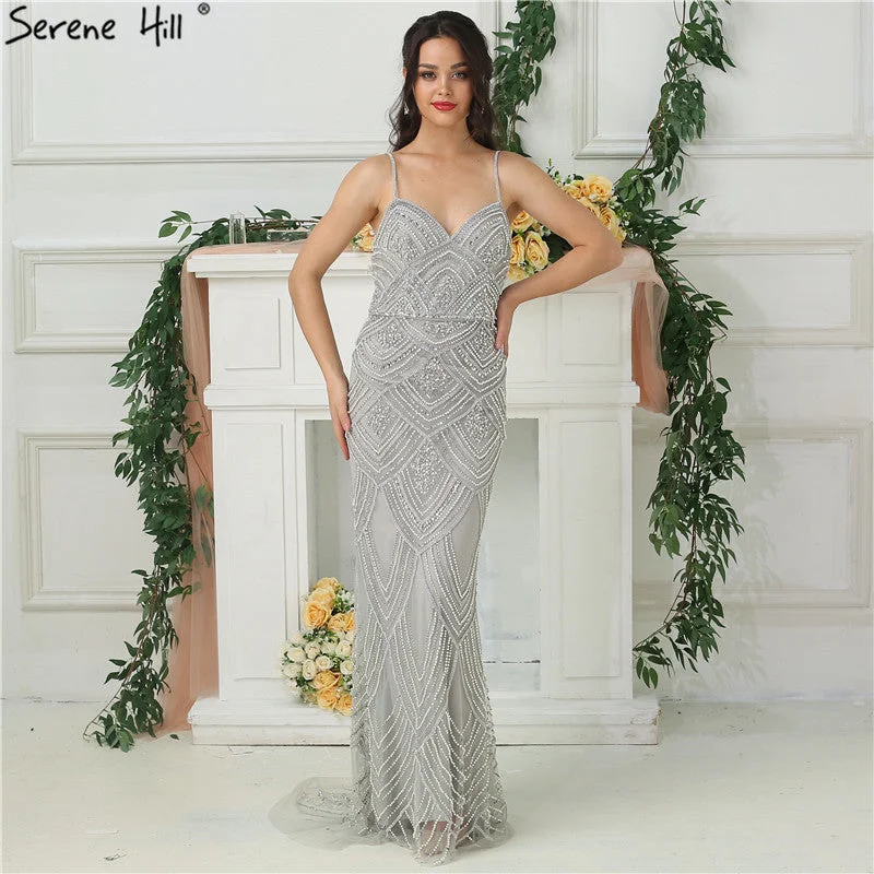 Halter maxi dressesHalter midi dressesHalter mini dressesEco-friendly sweatersWomen's Gucci jacketsDubai New Luxury Sexy Sleeveless Evening Dresses Mermaid Diamond Beading Mermaid Evening Gowns 2024 LA6628 Embroidered unclassified dresses