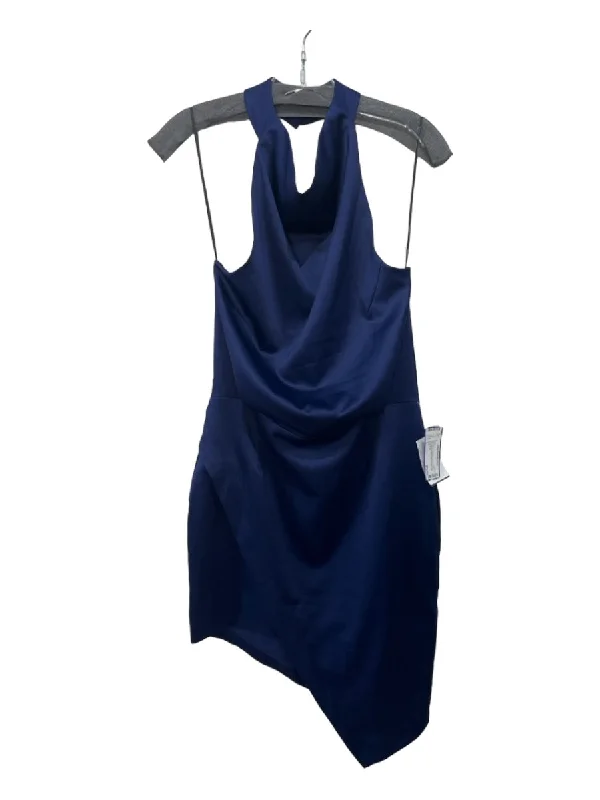 Best maxi dresses for formal eventsBest midi dresses for formal eventsBest mini dresses for formal eventsBest sweaters for cozy nightsWomen's best value jacketsElliatt Size L Navy Polyester One Shoulder Sleeveless Draped Detail Dress Beach unclassified dresses