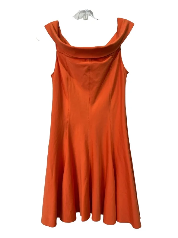 Fashion-forward maxi dressesFashion-forward midi dressesFashion-forward mini dressesTrendy oversized sweatersWomen's fashion jackets saleHalston Heritage Size 4 Orange Rayon Blend Princess Seams Off Shoulder Dress Trendy new unclassified dresses