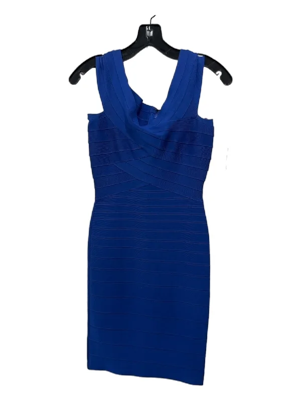 Summer party maxi dressesSummer party midi dressesSummer party mini dressesWork sweatersWomen's windproof jacketsHerve Leger Size Small Royal Blue Rayon Blend Sleeveless Off Shoulder Dress Beaded unclassified dresses