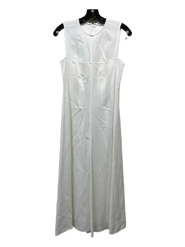 Lightweight maxi dresses for hot weatherLightweight midi dresses for hot weatherLightweight mini dresses for hot weatherBest everyday sweatersWomen's commuter jacketsLewit Size 4 White Viscose Sleeveless Zip Back Seam Detail Dress Popular unclassified dresses