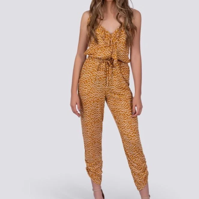 PrettyLittleThing maxi dressesPrettyLittleThing midi dressesPrettyLittleThing mini dressesColumbia sweatersWomen's fitted jacketsChloe Jumpsuit | Yellow Polka Dot Satin unclassified dresses