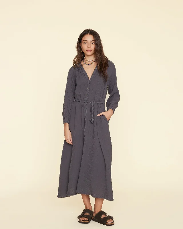 Vintage maxi dressesVintage midi dressesVintage mini dressesCasual sweatersWomen's fall jacketsXirena Andrea Dress in Charcoal One-shoulder unclassified dresses