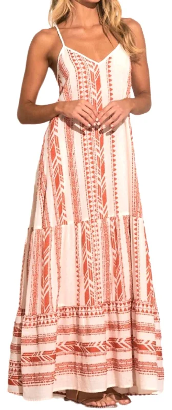 Best maxi dresses for casual wearBest midi dresses for casual wearBest mini dresses for casual wearBest sweaters for hikingWomen's cheap jacketsSpaghetti Strap Tiered Maxi Dress In Natural/orange Layered Maxi Skirt