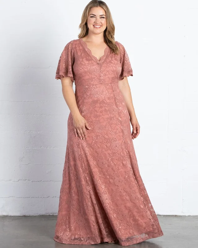 Best maxi dresses for formal eventsBest midi dresses for formal eventsBest mini dresses for formal eventsBest sweaters for cozy nightsWomen's best value jacketsSymphony Lace Evening Gown | MAUVE ROSE Flowy Lace Dress